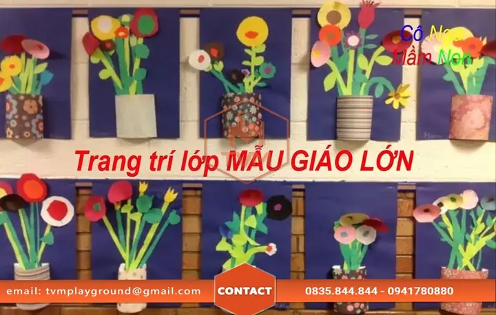 Trang Trí Góc Thiên Nhiên Lớp Mầm Non