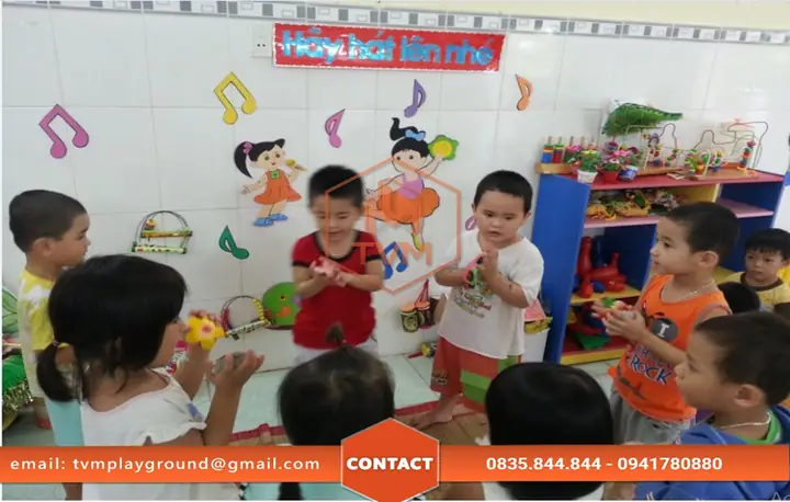 Trang Trí Góc Thiên Nhiên Lớp Mầm Non