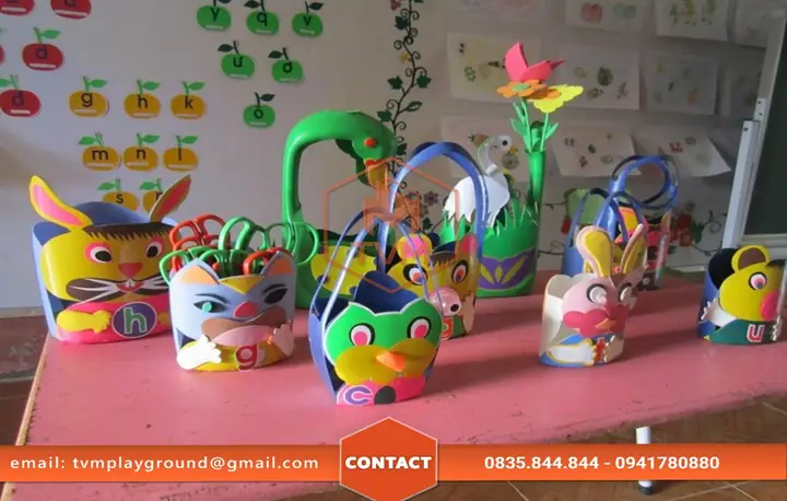 Trang Trí Góc Thiên Nhiên Lớp Mầm Non