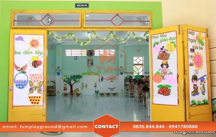 Trang Trí Góc Thiên Nhiên Lớp Mầm Non