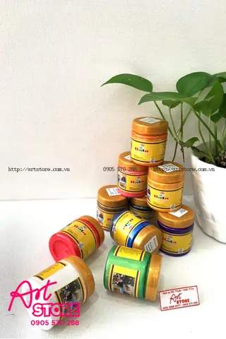 Màu Nhũ Vẽ Trang Trí Trái Cây Ngày Tết