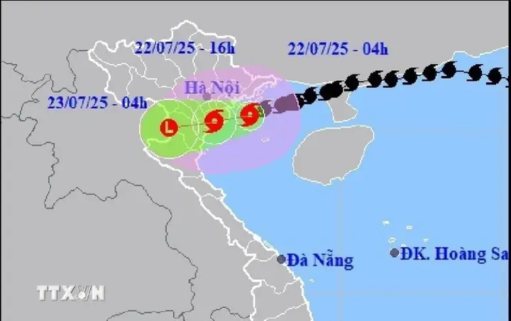 Bão Số 3 Đi Vào Phía Nam Hải Phòng Và Ninh Bình, Sức Gió Mạnh Cấp 9, Giật Cấp 11 Bão Số 3 Đi Vào Phía Nam Hải Phòng Và Ninh Bình, Sức Gió Mạnh Cấp 9, Giật Cấp 11