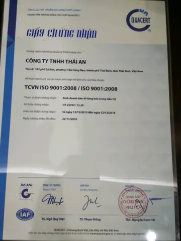 Công Ty Tnhh Thái An