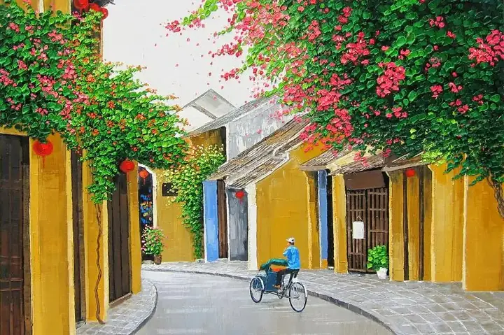 Giới Thiệu Về Tranh Vẽ Phố Cổ Hội An Đơn Giản Giới Thiệu Về Tranh Vẽ Phố Cổ Hội An Đơn Giản