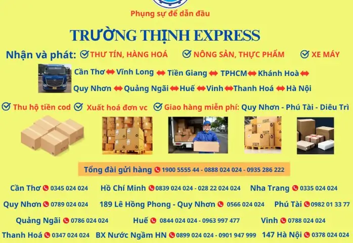 Thông Tin Về Nhà Xe Trường Thịnh Quy Nhơn