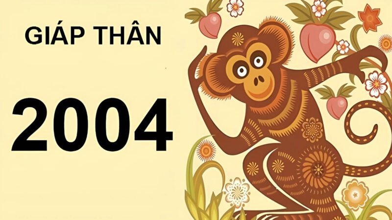 Người sinh năm Giáp Thân 2004 thuộc mệnh gì, cầm tinh con khỉ