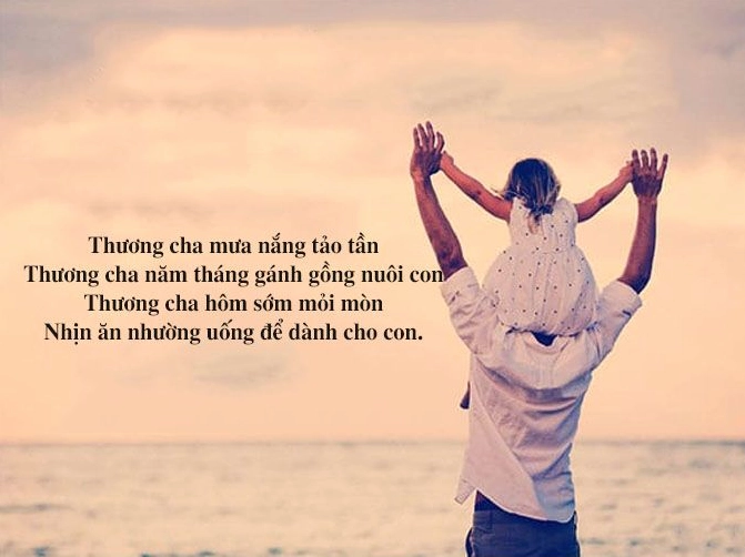 4 Câu Thơ Về Cha: Tình Cha Bao La, Vĩnh Cửu