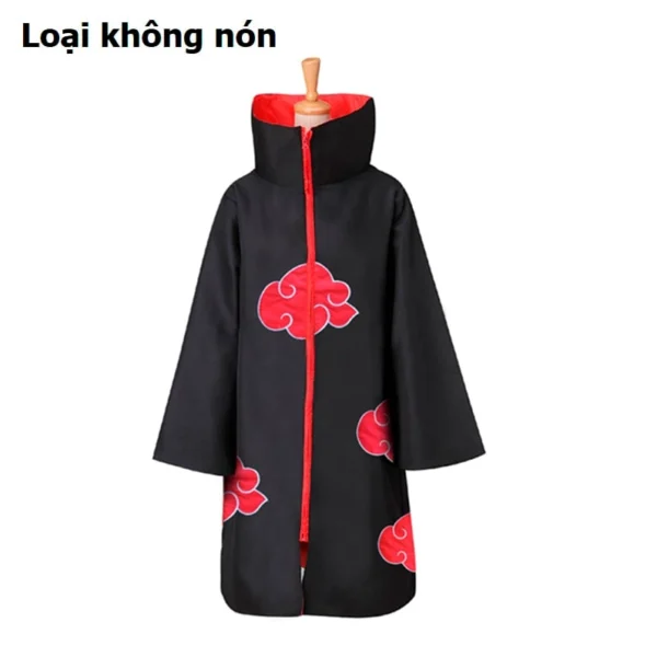 Áo Akatsuki với mây đỏ đặc trưng