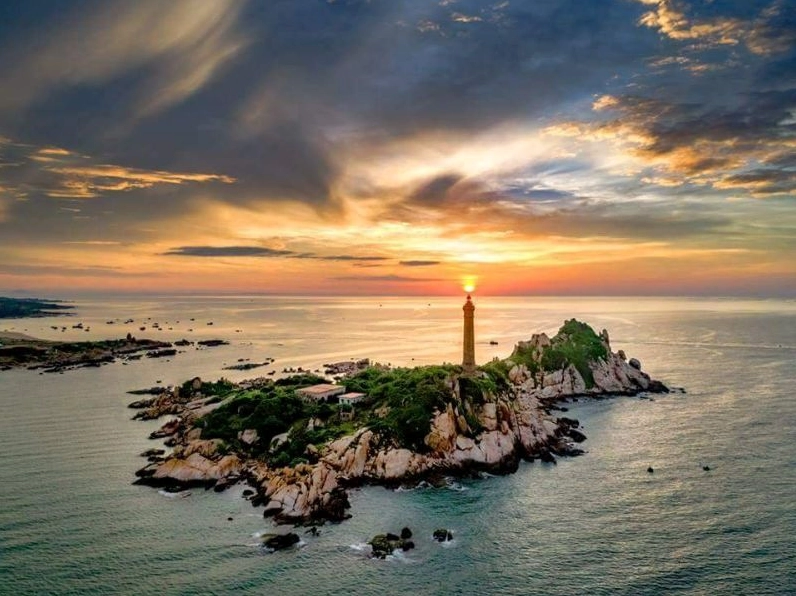 Top 10+ Điểm Du Lịch Bình Thuận Hấp Dẫn Nhất 2026 Bãi biển Mũi Né với những hàng dừa xanh mát