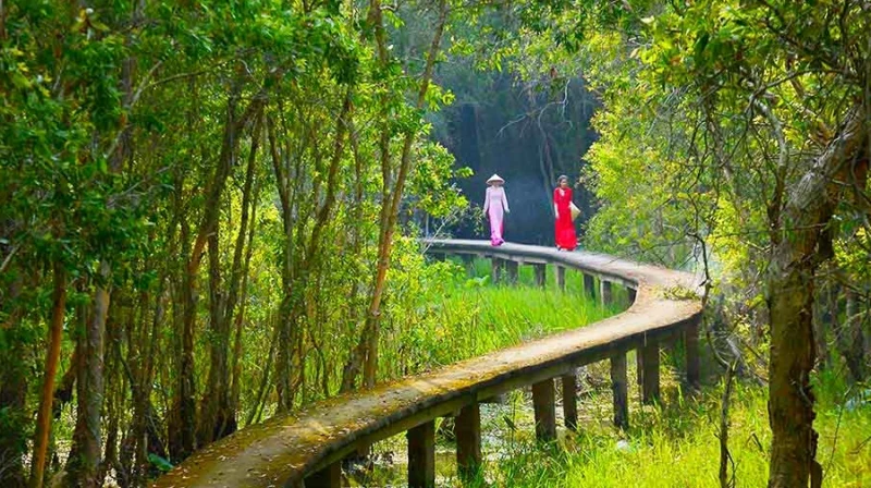 Khám phá điểm du lịch Long An hấp dẫn 2026 Cánh đồng muối Vĩnh Hậu