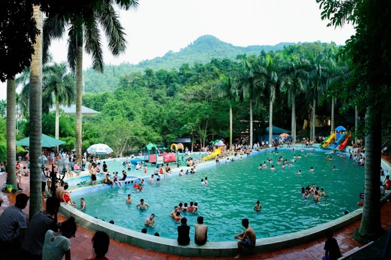Cảnh quan xanh mướt tại Ba Vì