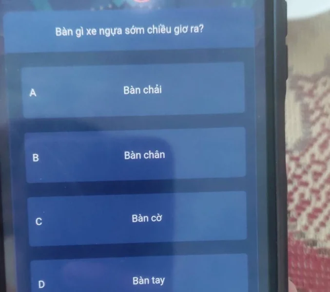Bàn gì xe ngựa sớm chiều giơ ra? - Giải mã câu đố thú vị Hình ảnh minh họa chiếc lưỡi