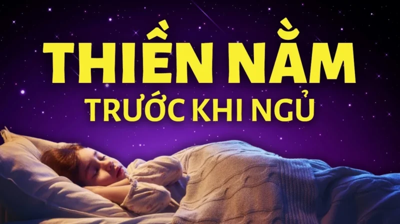 Thiền Nằm Trước Khi Ngủ: Bí Quyết Ngủ Sâu Giấc 2026 Hình ảnh minh họa thiền định