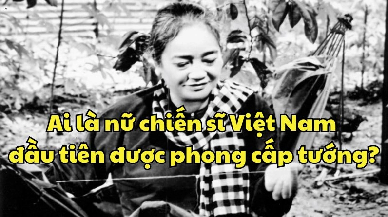 Hình ảnh minh họa về nữ chiến sĩ Việt Nam