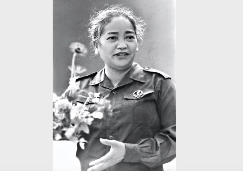 Ai là nữ chiến sĩ Việt Nam đầu tiên được phong cấp tướng? Hình ảnh Thiếu tướng Nguyễn Thị Định