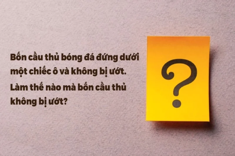 Những Câu Đố Mẹo Khó Nhất: Thử Thách Trí Tuệ Đỉnh Cao 2026 Hình ảnh vui nhộn về câu đố mẹo