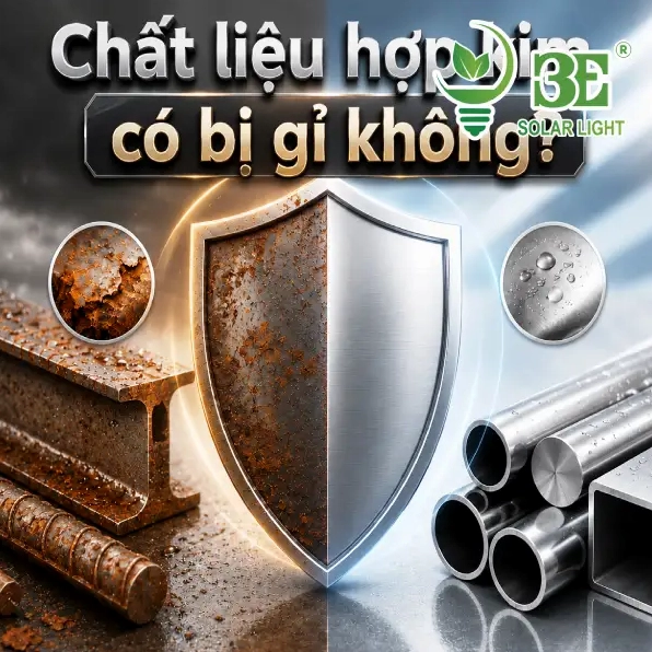Hợp kim và khả năng chống gỉ