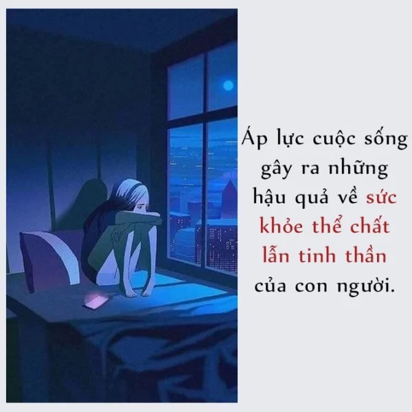 Người đang đối mặt với nhiều áp lực cuộc sống