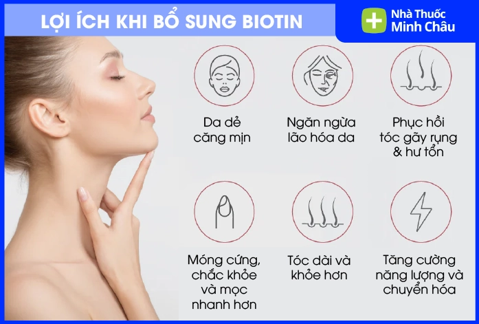 Uống Biotin Thường Xuyên Có Sao Không? Lời Khuyên Từ Chuyên Gia 2026 Người phụ nữ uống viên biotin