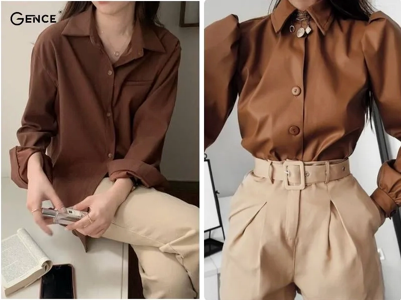 Phối Màu Nâu Với Màu Gì? Bí Quyết Tạo Phong Cách Đẳng Cấp 2026 Phối màu nâu với hồng đất tạo vẻ dịu dàng
