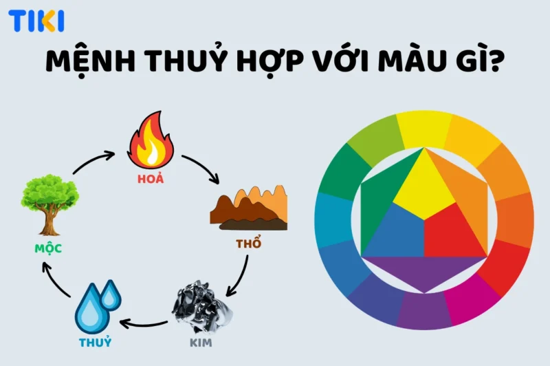 Nữ Mệnh Thủy Hợp Màu Gì 2026? Bí Quyết Chọn Màu May Mắn Phụ nữ mệnh Thủy nên chọn trang phục có gam màu tương sinh và bản mệnh