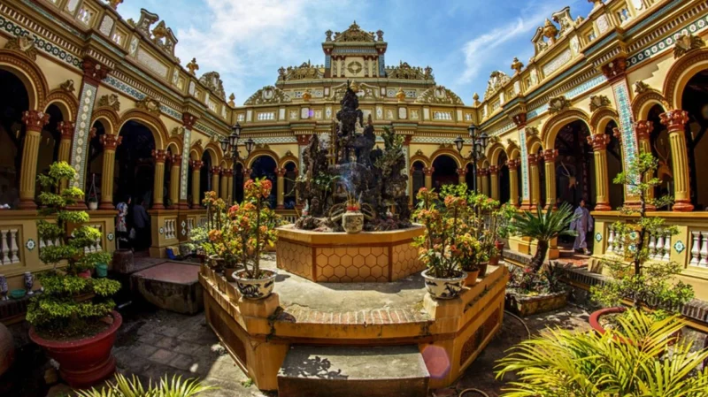 Vườn trái cây tại Cù Lao Tân Phong